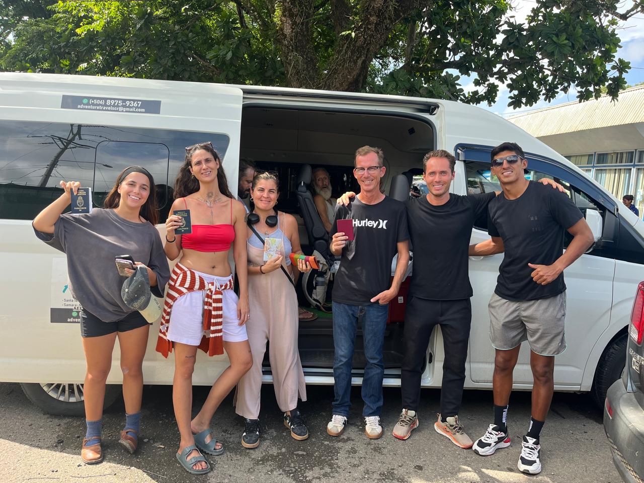 Visa run transport Nicoya Peninsula